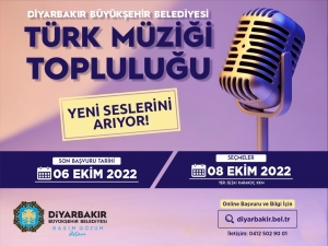 DBB Türk Müziği Topluluğu yeni seslerini arıyor