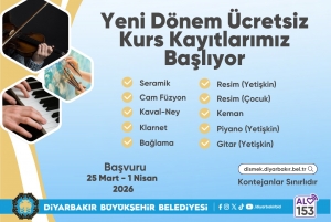 Qeyd&ecirc;n kurs&ecirc;n huner &ucirc; muz&icirc;k&ecirc; y&ecirc;n b&ecirc;pere dest p&ecirc; dikin