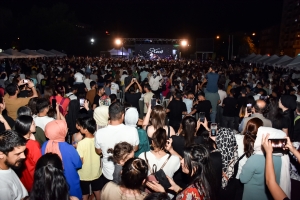 Hevdîtina Keda Jinan bi konserekê bi dawî bû