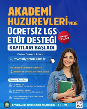 Akademi Huzurevleri&rsquo;nde LGS Et&uuml;t Desteği başladı