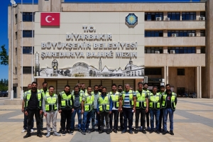 Şaredarî Hatay de xebatanê awanîyî rê destege ekîbê teknîk domnena