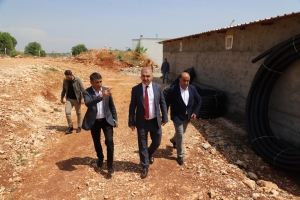 Tutşi, Eğil İçme Suyu Arıtma Tesisi’ni denetledi