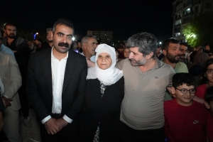 Eşbaşkan Hatun, Ergani’deki şölenin kapanış etkinliğine katıldı