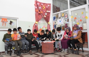 Bilgievi öğrencileri “Kütüphane Haftası”nı kutladı