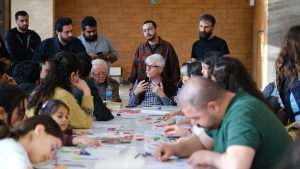 Kültürel Bellek Atölyesi’nde çizim ve sözlü tarih çalışması yapıldı