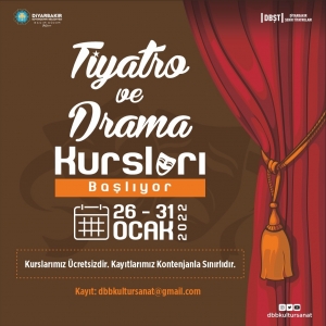2022’nin ilk tiyatro ve drama kurs kayıtları başladı