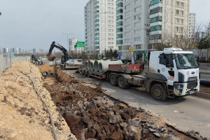 DİSKİ, Şehir Hastanesinin kanalizasyon hattı &ccedil;alışmasını tamamladı