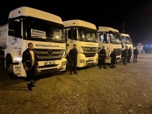 DBB’den selden zarar gören Şanlıurfa’ya araç ve personel desteği