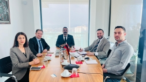 Co-Mayor Hatun meets GIZ and WFP representatives in Ankara