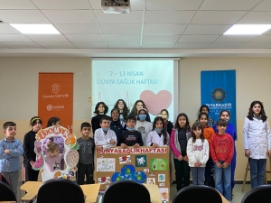 Bilgievi öğrencileri Dünya Sağlık Haftasını kutladı