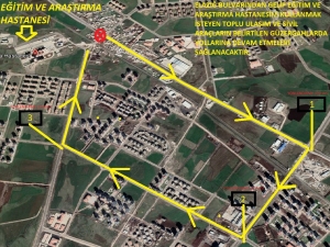 Elazığ Bulvarı’nın Araştırma Hastanesi bağlantı yolu bir ay süreyle trafiğe kapatılacak
