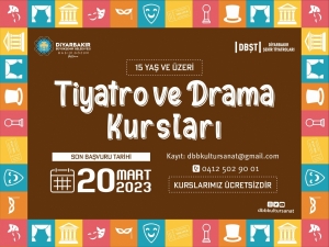 Qeydê kursanê tîyatro û dramayî dest pê kerd