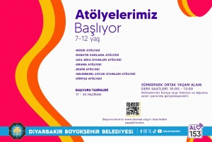Atolyeyên havînê yên zarokan dest pê dikin