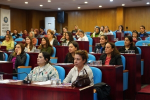 Seminar on combating violence held for women staff