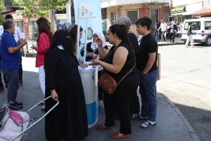 Şaredariya bajarê mezin li Baglarê guh dide welatiyan
