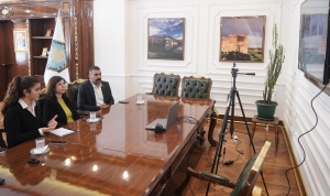 Co-Mayors meet with the Mayor of Rennes