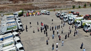 Büyükşehir Belediyesi yeni araç filosuyla Diyarbakır&#039;ı pırıl pırıl temizleyecek