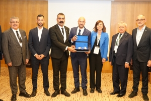 Hemşaredarî, Sekreterê Pêroyî yê TBB’yî Yildiz û heyetê Şaredarîya Girne reyde ameyî têhet