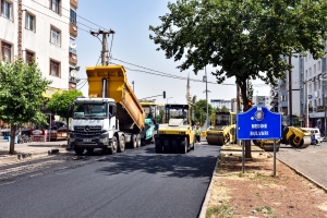 Medine Bulvarı asfaltlanıyor