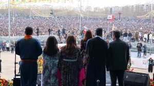 Eş Başkanlar, halkın Newroz’unu kutladı