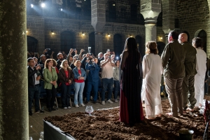 Eşbaşkan Bucak, Antigone oyununu izledi