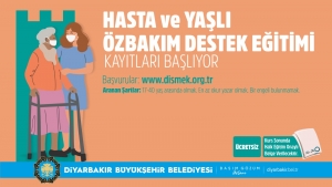 Yaşlı ve Hasta Bakımı kurs kayıtları başladı