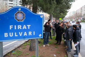 Eşbaşkanlar Ekoloji Parkı ve Fırat Bulvarı projelerini sahada inceledi