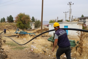 DİSKİ’den Silvan’a 2 bin 800 metre içme suyu hattı