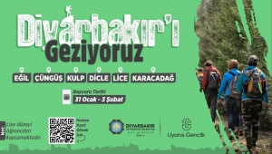 Gençler Diyarbakır’ın doğal güzelliklerini keşfedecek