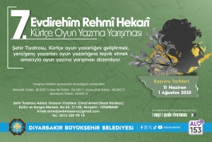 DBŞT Kürtçe oyun yazma yarışması düzenliyor