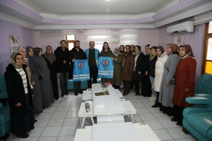 Solidarity and support visit to oncology patients