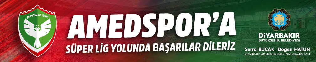 Amedspor'a Başarılar Dileriz