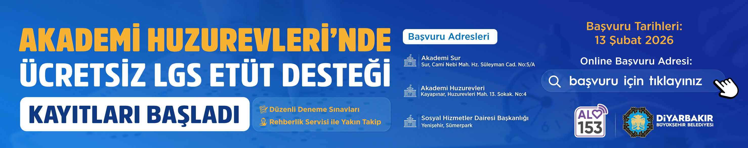 Ücretsiz LGS Etüt Desteği